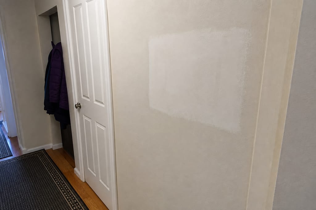 Interior Painting Touch-Up After Repair photo