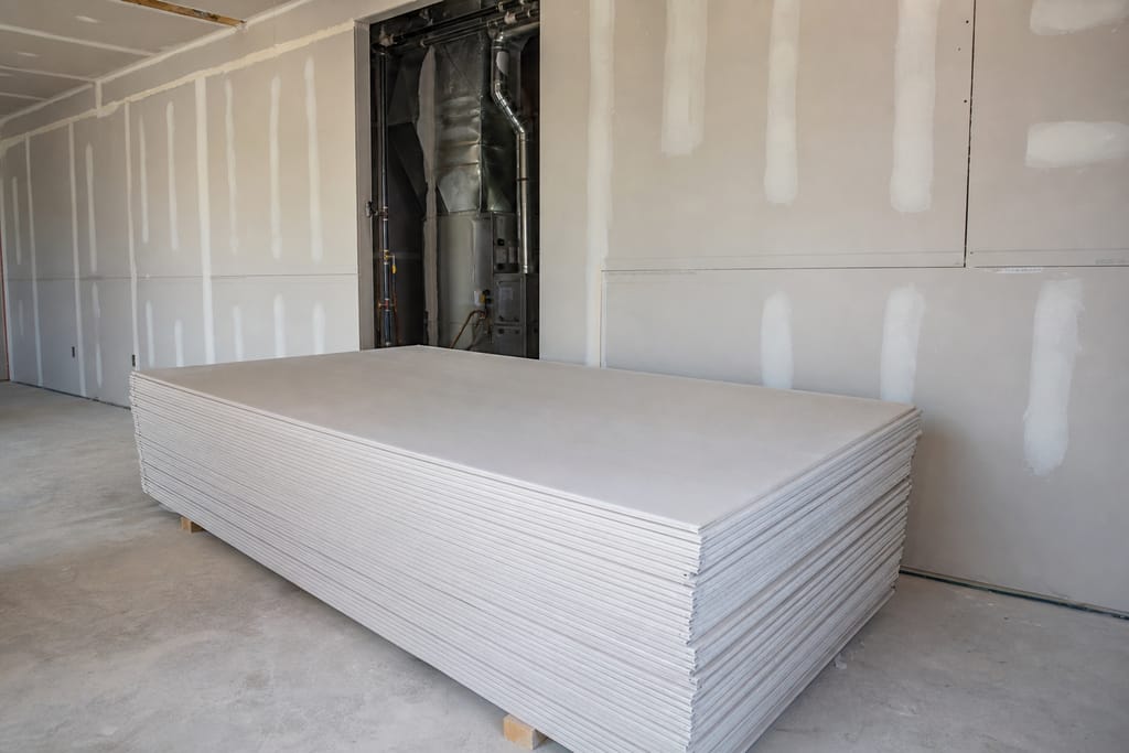 5/8-inch fire-rated (Type X) panels photo